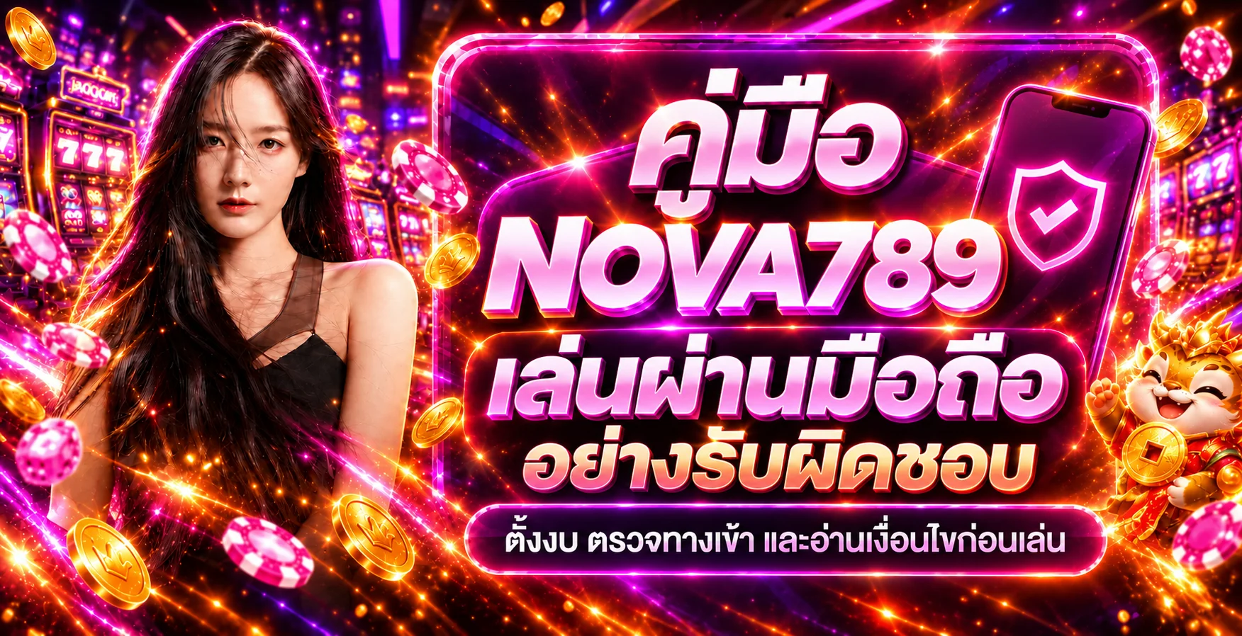 NOVA789 เล่นผ่านมือถืออย่างรับผิดชอบ ตั้งงบและเวลา